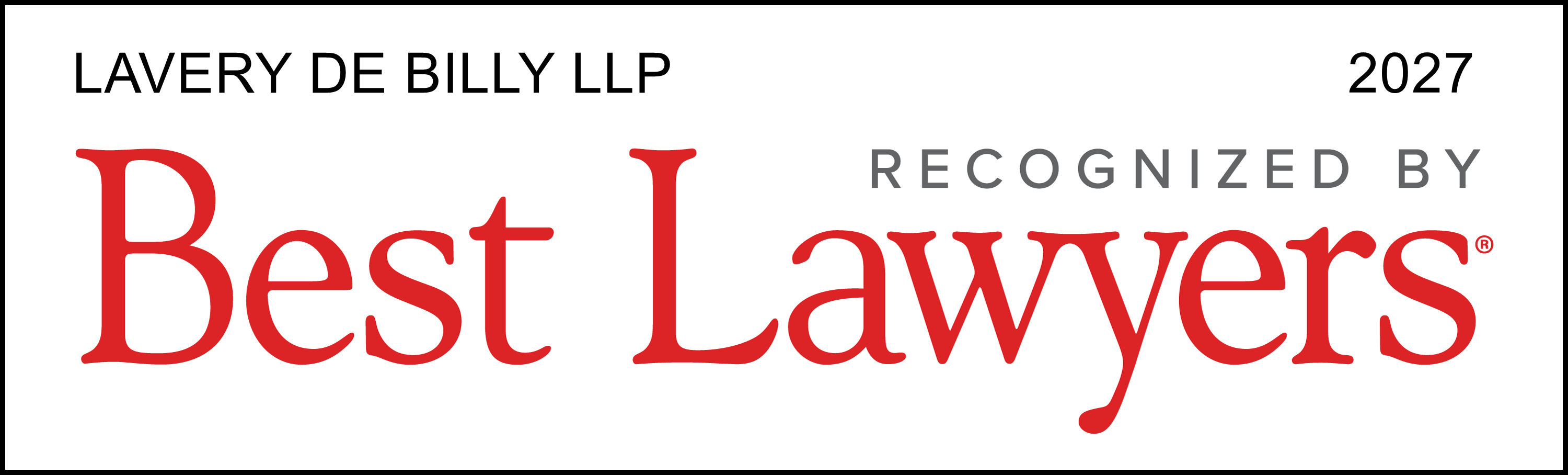 Best Lawyer 2027