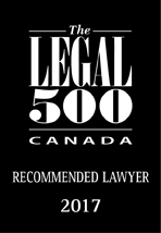 Legal 500 Canada 2017